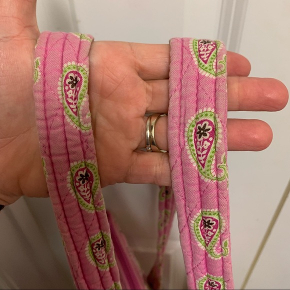 Vera Bradley Retired Pink zippered Tote - Picture 2 of 3